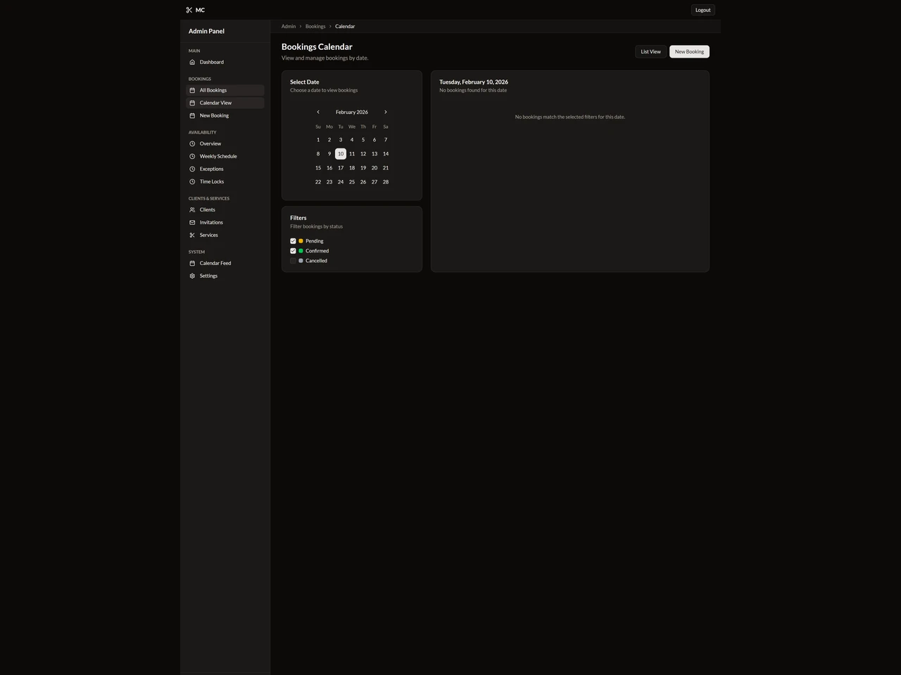 Barber Booking System - Image 2
